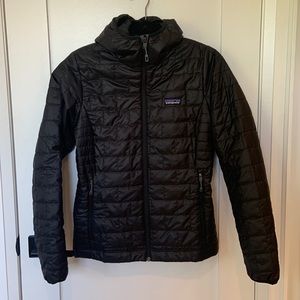 Patagonia Nano Puff Jacket Sz S Black